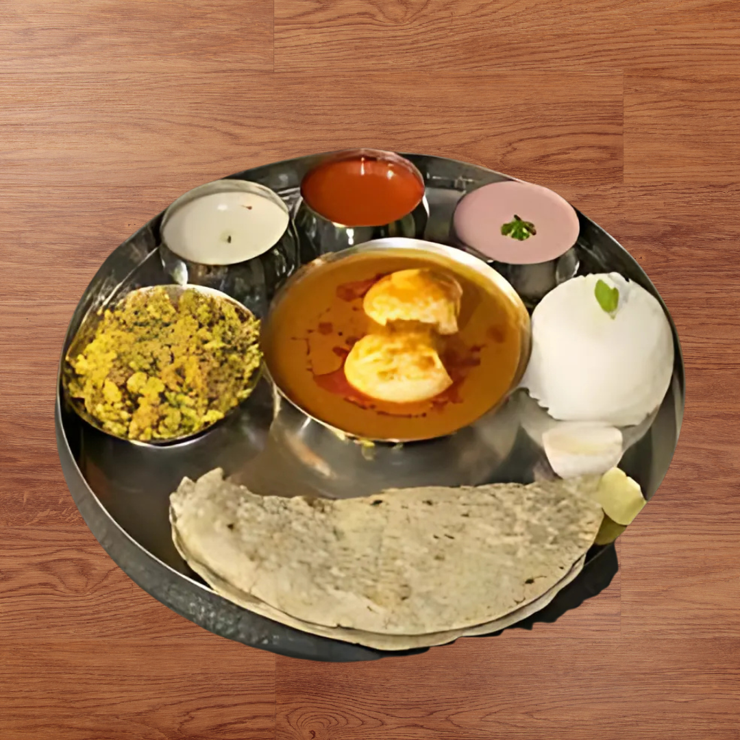 Malvani  Anda Thali