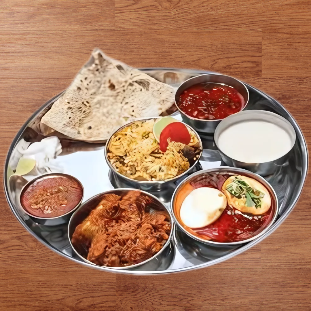 Malvani Chiken Thali